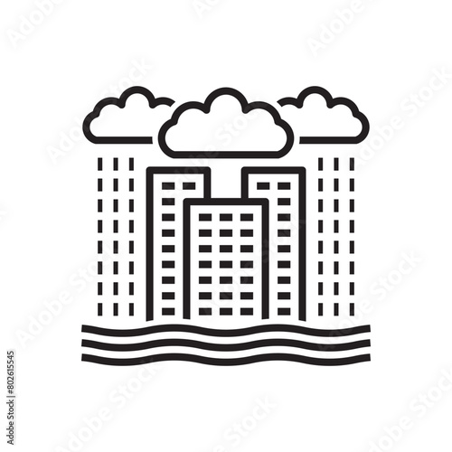 Disaster Icon - Flood Icon