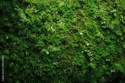 Moss background  green moss background  Green background  Moss  Background  Wallpaper  Texture - generative ai