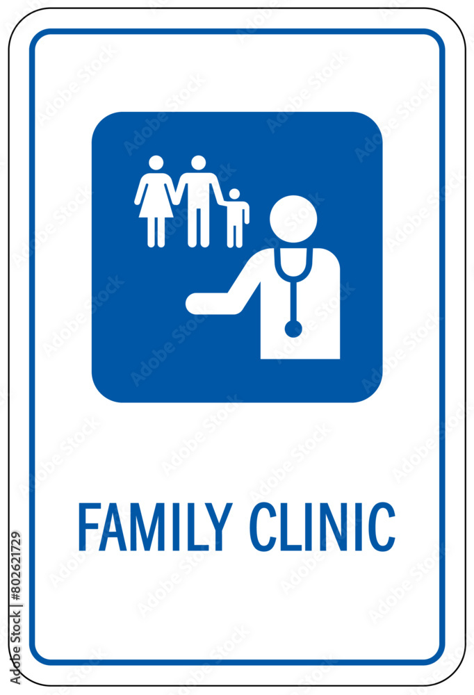 Family clinic sign Family clinic sign