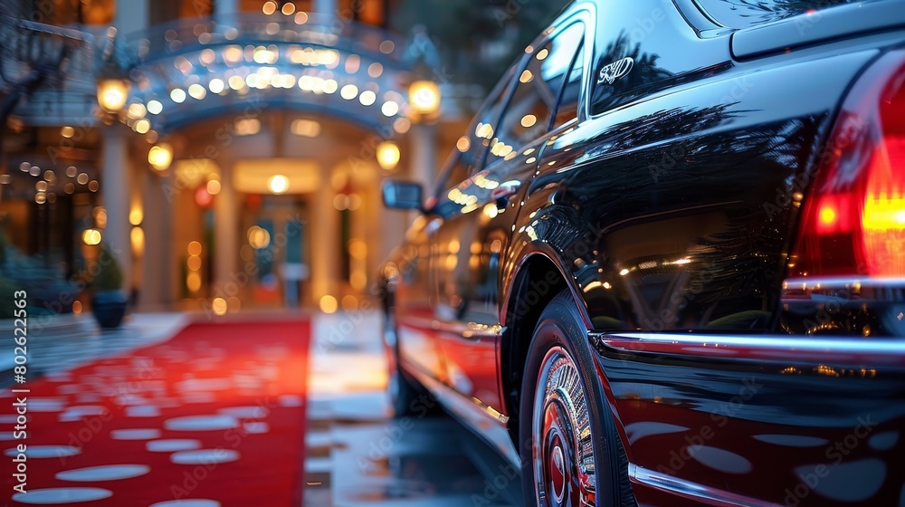 VIP Arriving in Style with Chauffeured Service. VIP Arriving in Style with Chauffeured Service.