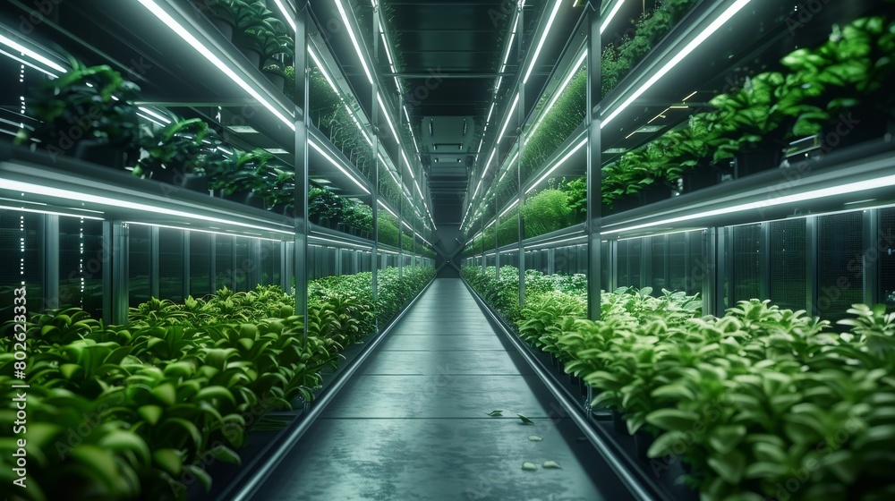 Sustainable Agriculture Concept. Innovation and Agritech Concept