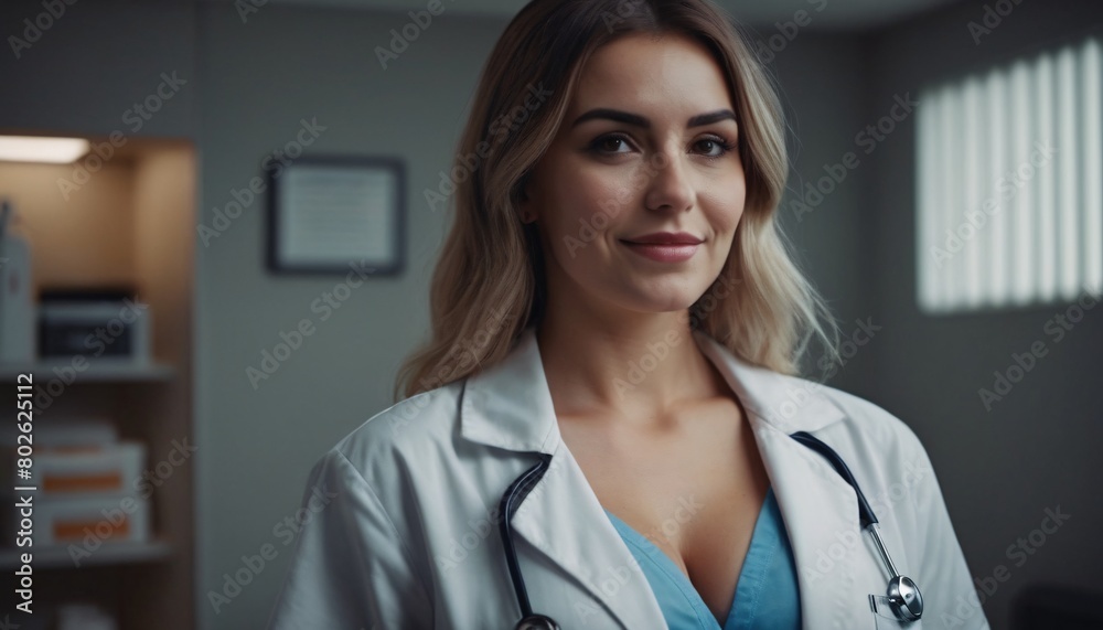 potrait of nurse women smile potrait of nurse women smile