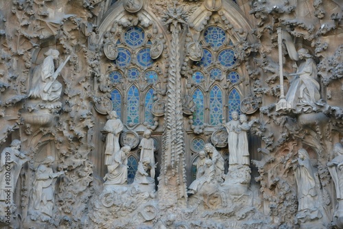 サグラダファミリアのレリーフ