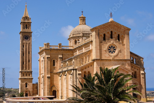 Basilica of the National Shrine of the Blessed Virgin of Ta' Pinu is a Roman Catholic minor basilica and national shrine - Gharb, Malta photo