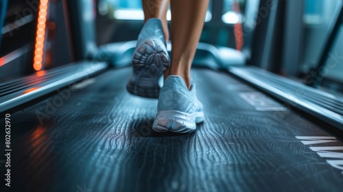 A person exercising on a treadmill a common activity during weight loss journeys with the caption Sweat it out in the sauna see results on the scale..