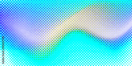 Beautiful modern abstract blue halftone and dots with color, gradient pattern and texture wave effect dotted isolated vector, soft and dotted light led screen background flowing texture design.