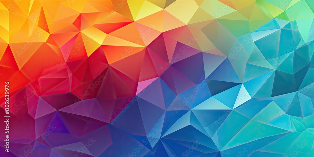 Vibrant abstract geometric background
