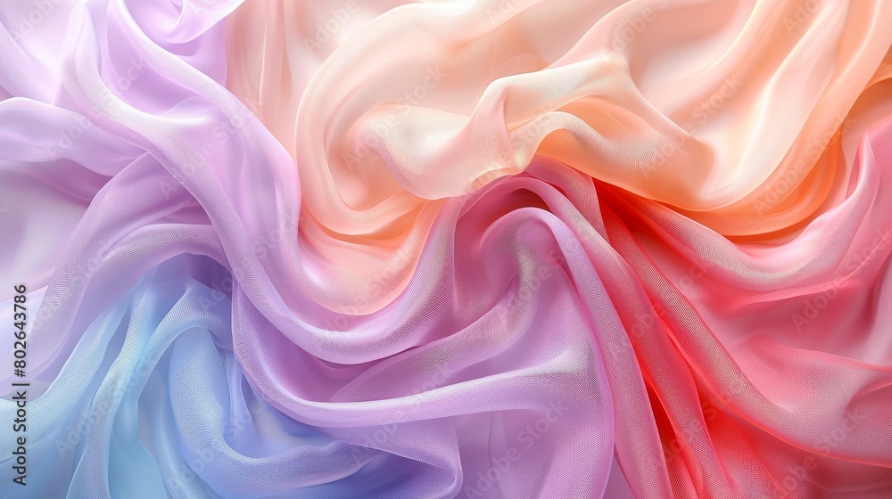 Obraz premium Soft pastel color fabric texture background for spring 