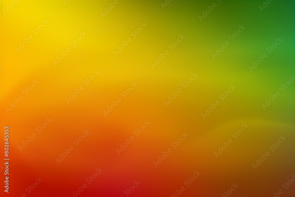 A variety of striking colors fill the background with a beautiful blend of orange, yellow, green, and red tones. Its blurred effect gives a soft and diffuse appearance that is visually appealing.