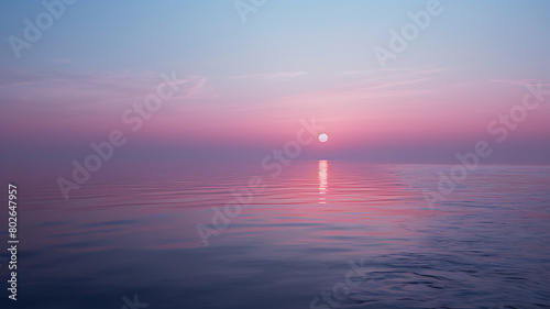 sunrise over the sea