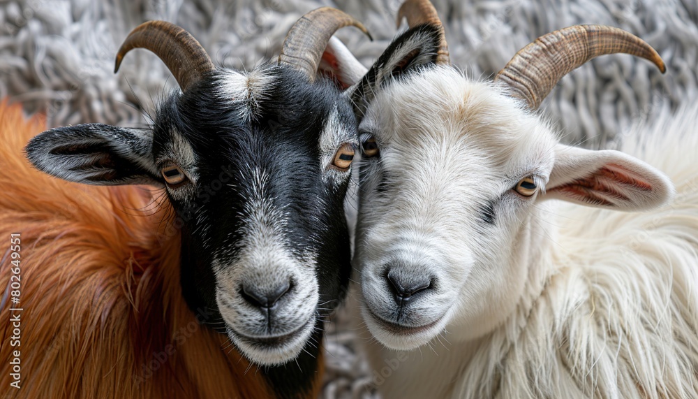 eid ul adha goats sheep on White background eid ul adha goats sheep on White background