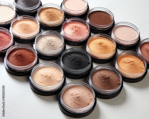 Pressed mineral foundation provides a flawless complexion