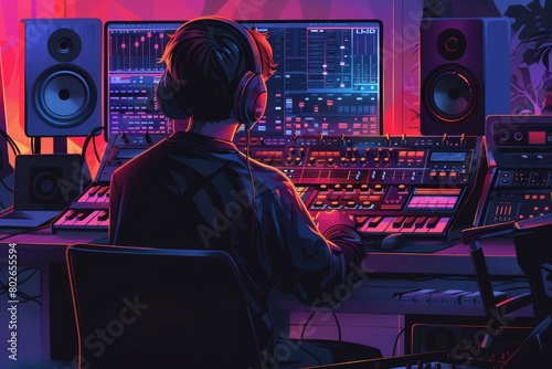 Immerse yourself in the world of music production