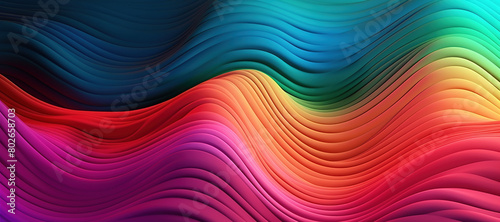 colorful wave pattern, gradation 222