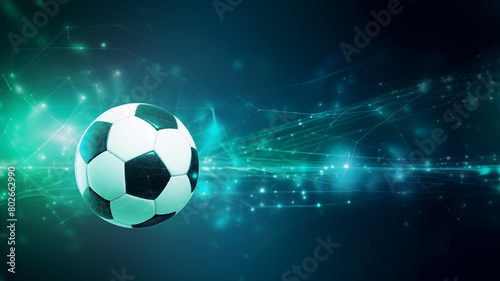 soccer ball on the world © Creative-Touch