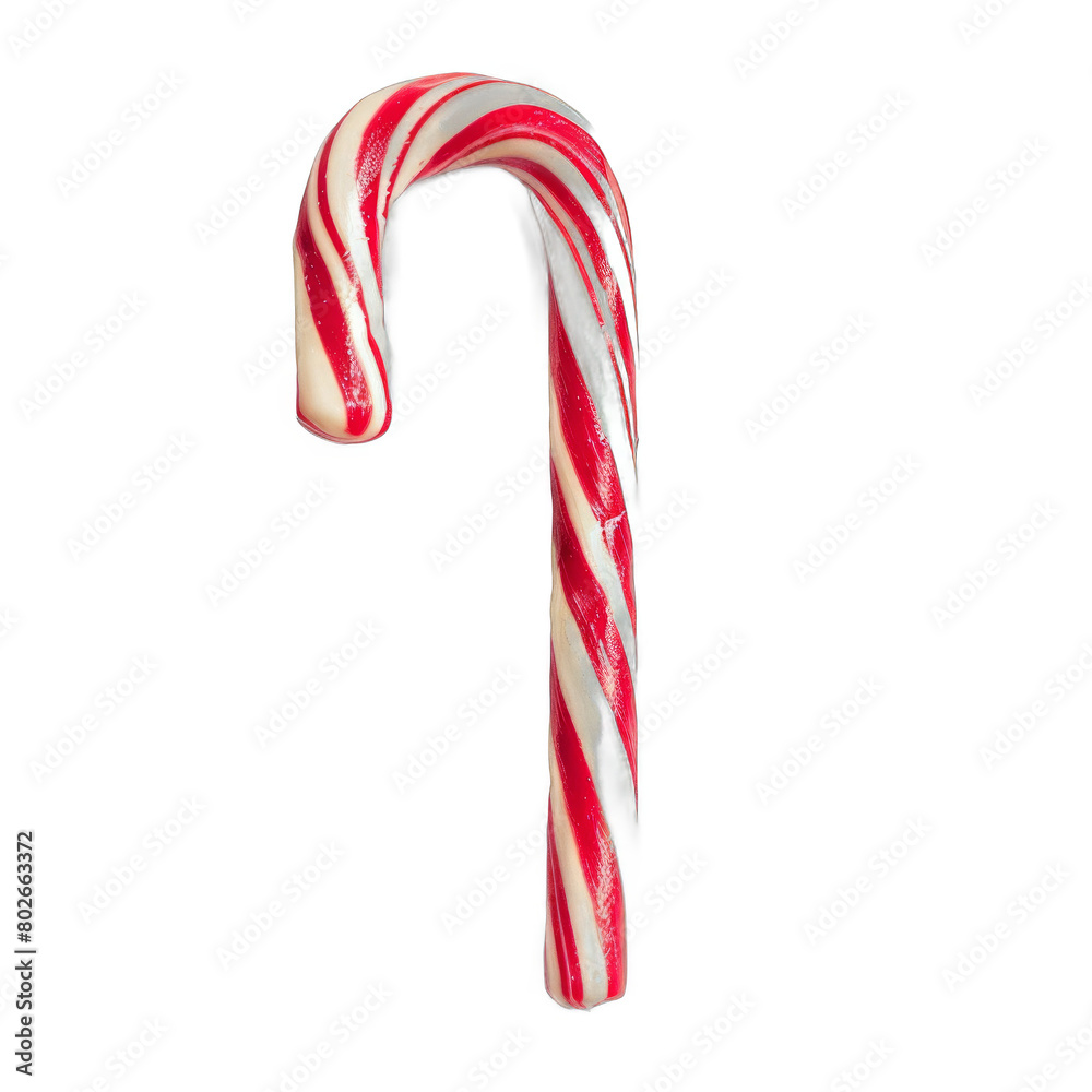 Fototapeta premium candy cane png isolated on transparent background