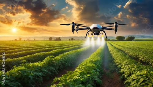 Efficiency in the Skies: Modern Agriculture Meets Drone Technology