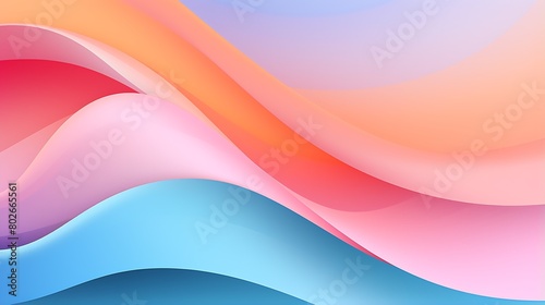 abstract colorful wave background