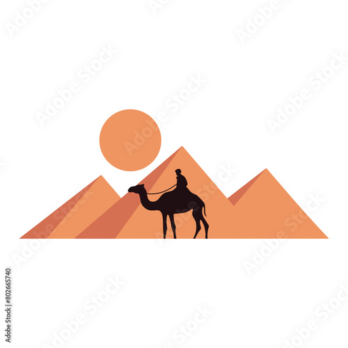 Camel Silhouette Vector