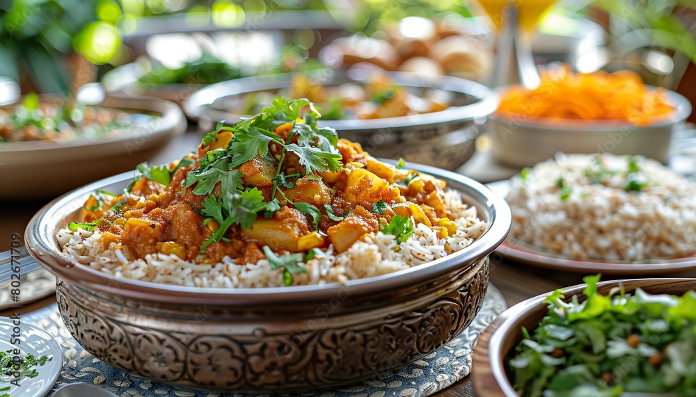 Obraz premium thai food on the market