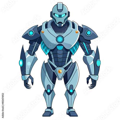 A humanoid robot designed for security