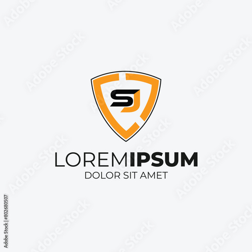 Free Download 
SJ or JS letter modern logo design vector icon template - GFXLoad