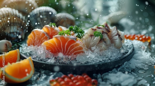 the elegance and sophistication of frozen seafood products ready for international markets