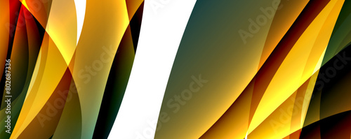 A computer generated image of a vibrant abstract background resembling a closeup of colorful flower petals in shades of yellow. The pattern is reminiscent of macro photography of terrestrial plants