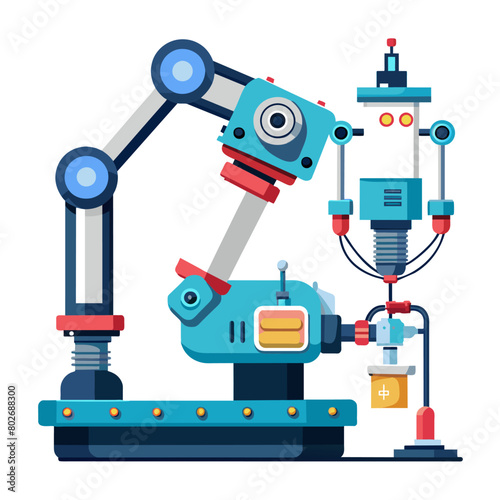 A surgical robot with robotic arms