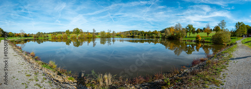 German reservoir lake landscape scenery © Bernd Schmidt