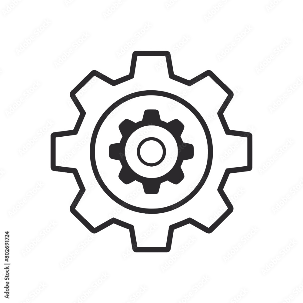 Transparent Gear Icon Design in Vector Format, Gear Clipart Icon Transparent Gear Icon Design in Vector Format, Gear Clipart Icon