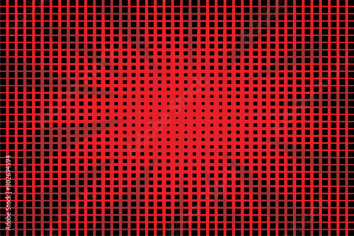 Gradient red retro background with halftone effect