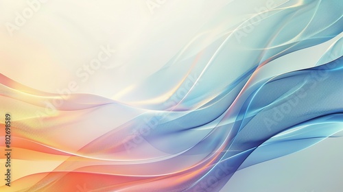 Digital abstract wave background, template for business banner, formal backdrop, abstract design element for tech, AI, data, audio, graphics, presentation, and more