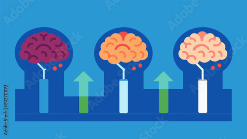 A series of brain scan images showing the reduction of abnormal brain activity in a patient with treatmentresistant depression after six weeks of.