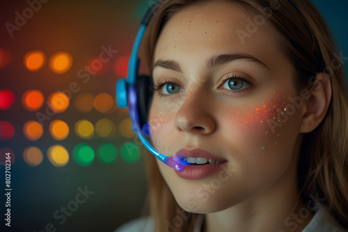 Colourful light on face, Enter the world of synesthesia with these sensory enhancement devices that allow you to see sounds and hear colors.