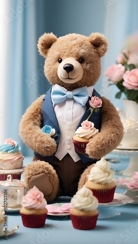 teddy bear with heart Whimsical Delights Teddy Bear Tea Party © Dove