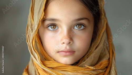 portrait of a Muslim girl 