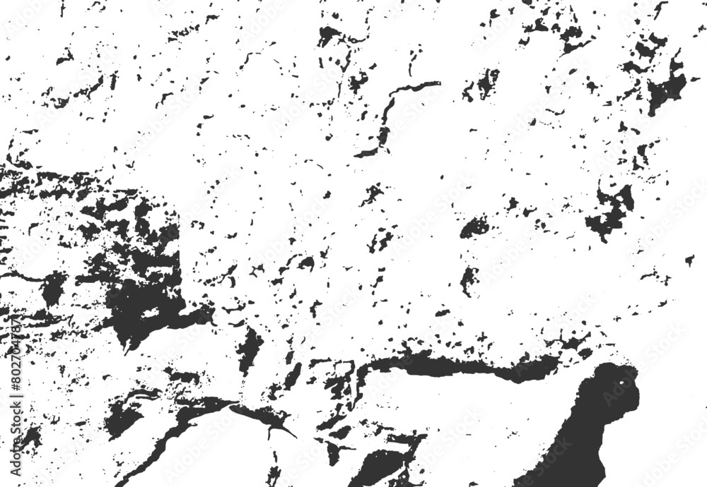 Obraz premium Vector abstract grunge overlay distress, black and white. Distressed Backdrop Vector Illustration