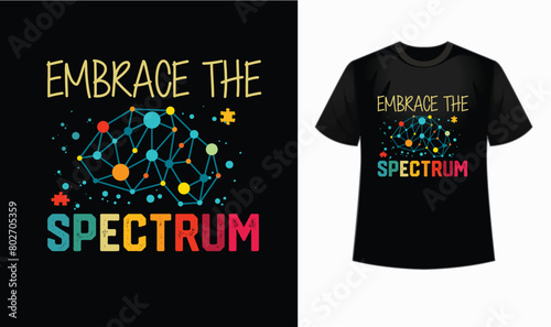 Embrace The Spectrum, Embrace Neurodiversity Essential T-Shirt