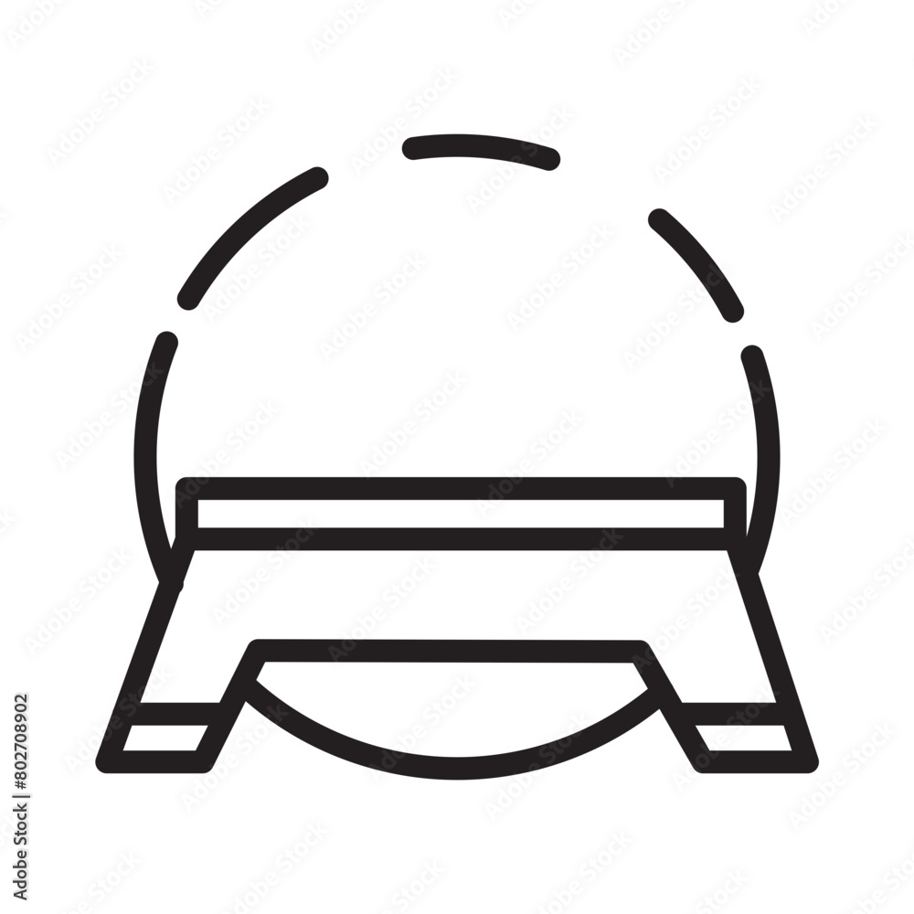 Activities Fitness Gym Line Icon