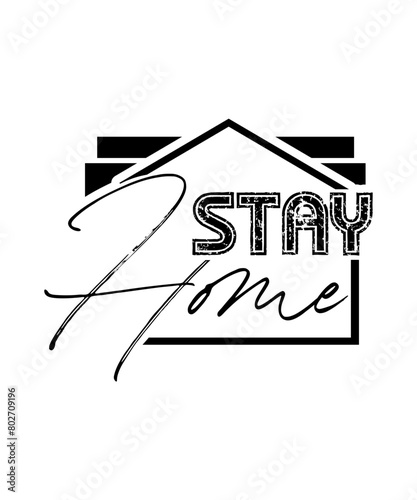stay home svg