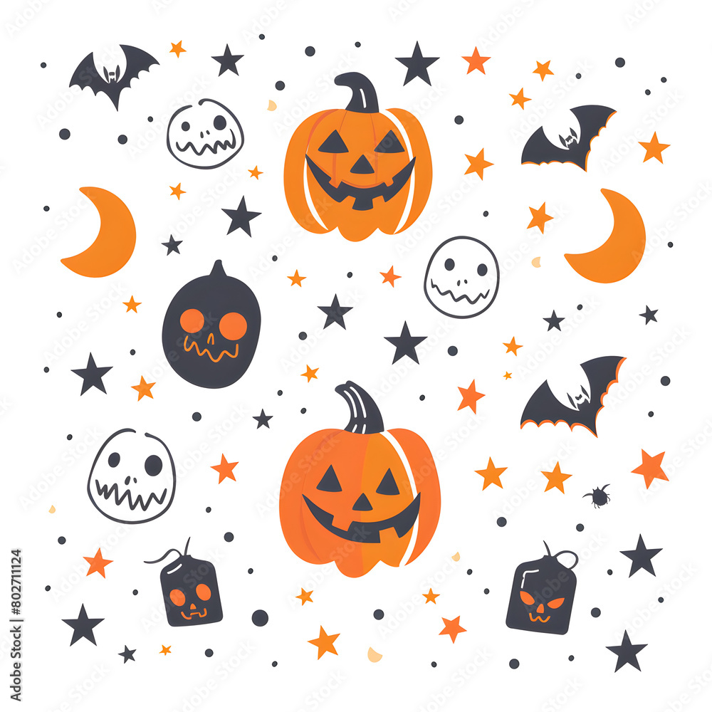 halloween seamless pattern halloween seamless pattern