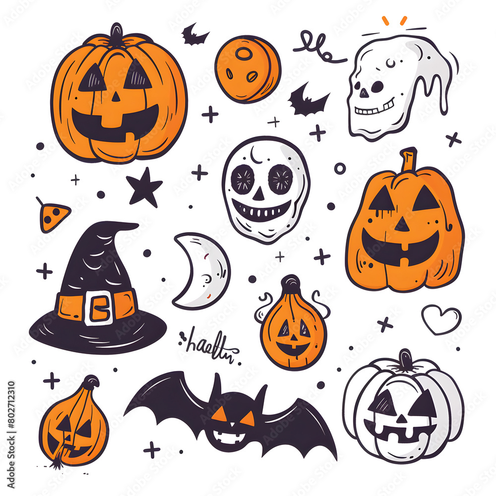 pattern of halloween