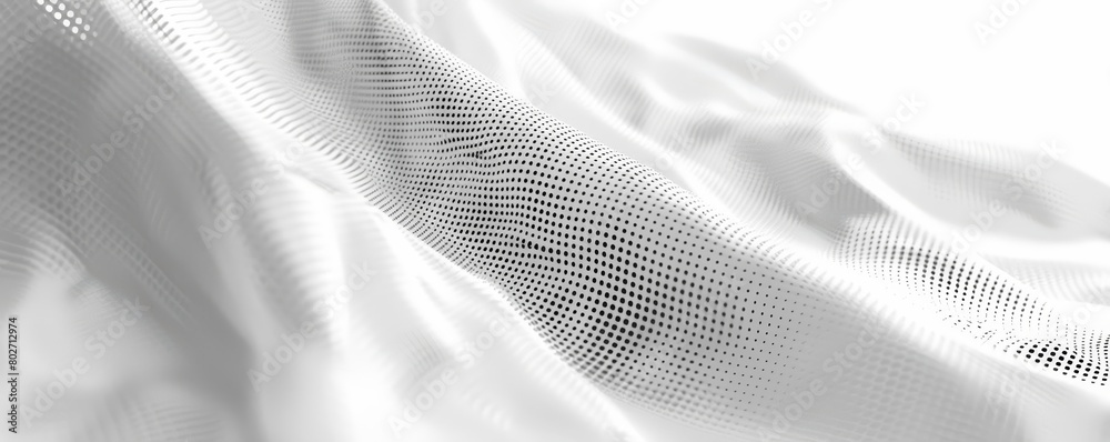Light textures of a white abstract banner highlighted by dot pattern and diagonal lines halftone effect, offering depth and intrigue, Sharpen 3d rendering background Light textures of a white abstract banner highlighted by dot pattern and diagonal lines halftone effect, offering depth and intrigue, Sharpen 3d rendering background