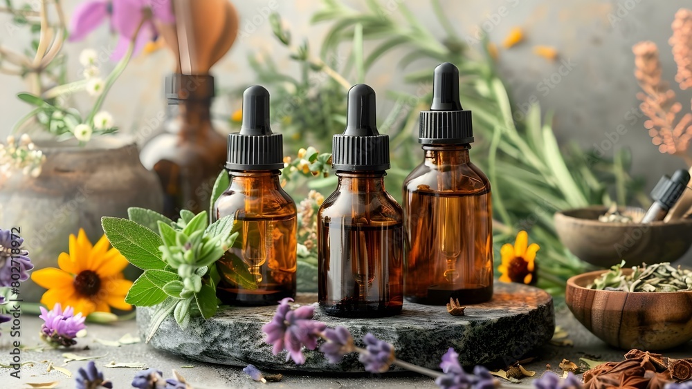 Discover transformative power of homeopathy through carefully curated herbal tinctures at shop. Concept Homeopathy, Herbal Remedies, Natural Healing, Health and Wellness, Holistic Medicine Discover transformative power of homeopathy through carefully curated herbal tinctures at shop. Concept Homeopathy, Herbal Remedies, Natural Healing, Health and Wellness, Holistic Medicine