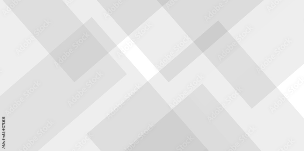 Vector Modern white and gray technology concept diamond triangle geometric line background. modern white and grey gradient color geometric backdrop design cube pattern background for website banner.