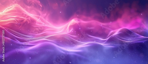 Abstract purple neon background with colorful gradient Blurred background moving in transition of colors , pastel photo