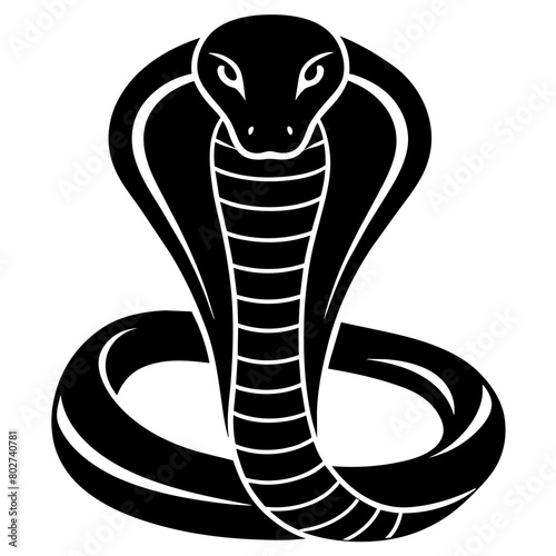 Cobra vector icon illustration art