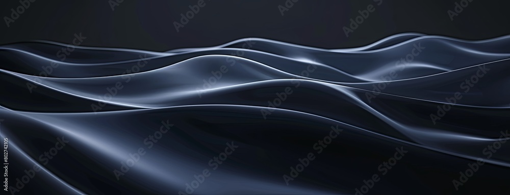 3D Dark Business Background