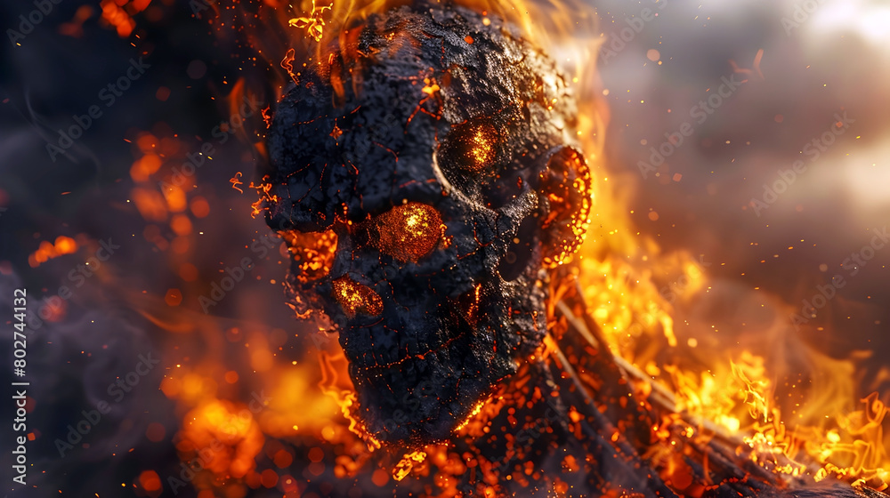 Sinners Facing the Fiery Consequences of Their Actions in the Depths of Hell Sinners Facing the Fiery Consequences of Their Actions in the Depths of Hell